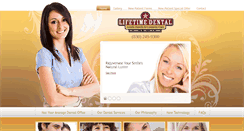 Desktop Screenshot of boernelifetimedental.com